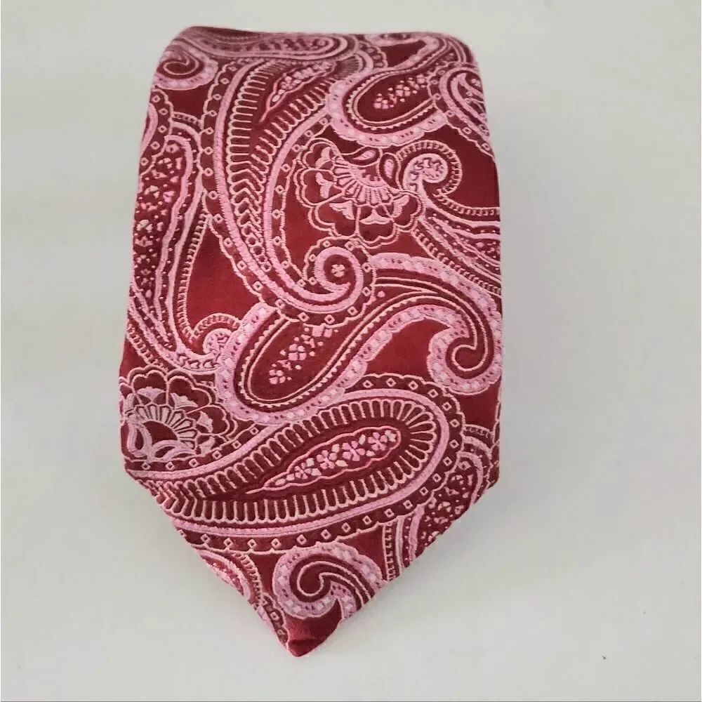 Tommy Hilfiger paisley men's tie